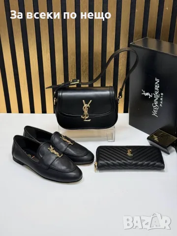 Yves Saint Laurent Дамски Черни Ежедневни Обувки Код SEM-380, снимка 7 - Дамски ежедневни обувки - 55864744
