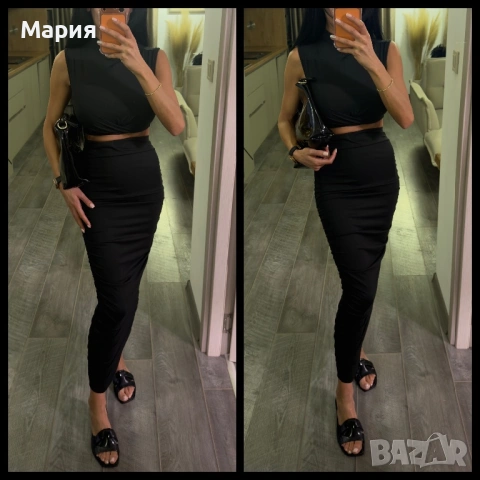 Сет дълга пола и потник