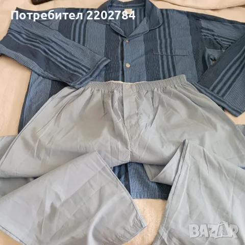 Мъжки пижами, пижама, бархет, памук , снимка 9 - Бельо - 47394419