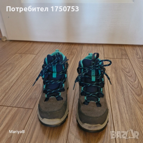 Непромокаеми туристически обувки Quechua, снимка 3 - Детски боти и ботуши - 51708273