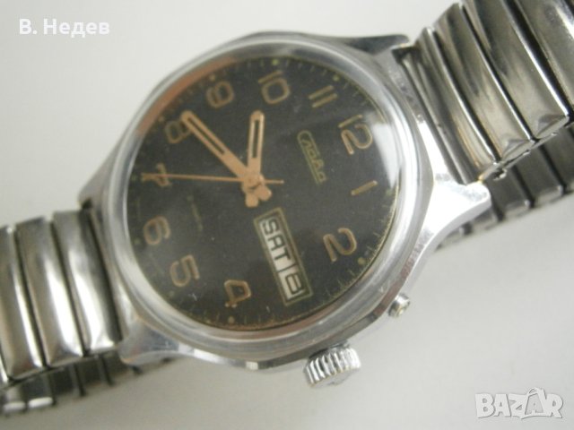 СЛАВА, кал. 2428, Russia, cal. 2428, case 39,0mm, MILITARY!, снимка 3 - Мъжки - 34171619