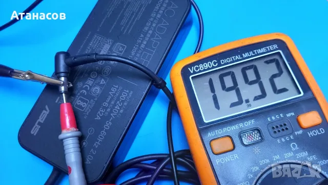 Зарядно - A15-120P1A Asus-120W/6.32A/19V букса - 5.5mm X 2.5mm - без захранващ кабел - 28€, снимка 3 - Лаптоп аксесоари - 55798215