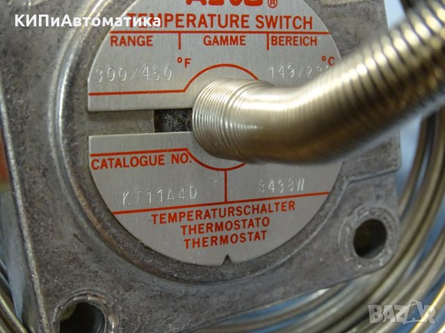термостат ASCO KT11A4D temperature switch transducer unit 300-400°C, снимка 5 - Резервни части за машини - 35294966