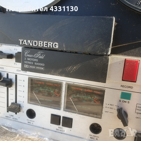 Tandberg Cross-Field – класически студиен reel-to-reel, колекционерски модел, снимка 3 - Аудиосистеми - 52969001