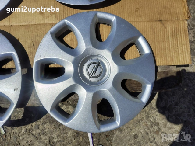 15 цола Тасове Opel Corsa D 13265184 Оригинал, снимка 2 - Аксесоари и консумативи - 54254470