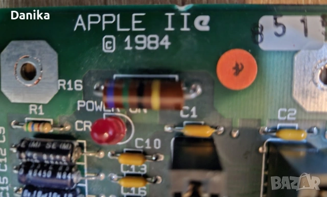 Дънна платка от Apple IIe оригинала на българските компютри Правец 8, снимка 3 - Дънни платки - 54305945