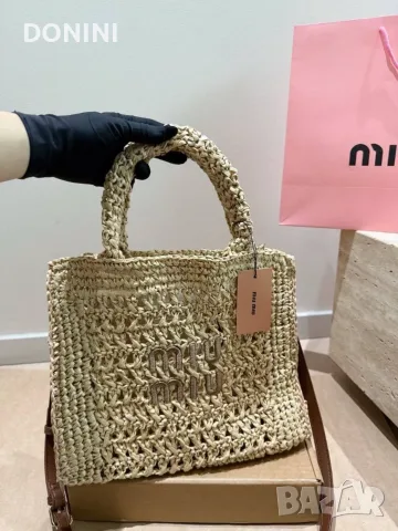 Miu Miu Belair Дамска чанта дамска чанта, кожа, снимка 2 - Чанти - 55902006
