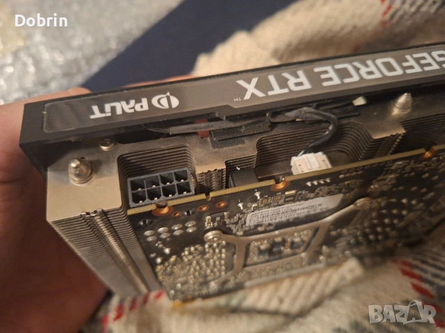 Palit Nvidia Geforce RTX 3060 StormX OC 12GB GDDR6 192 bit, снимка 6 - Видеокарти - 52674956