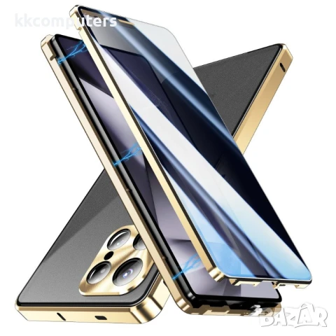 Samsung Galaxy S25 Ultra Калъф Anti-Spy със Закалено Стъкло и Магнитно Закопчаване + Протектор, снимка 2 - Калъфи, кейсове - 51418616