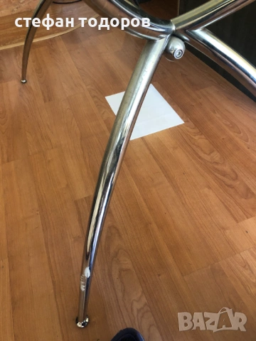 Маса трапезна , закалено стъкло 12 мм, снимка 4 - Маси - 54322966