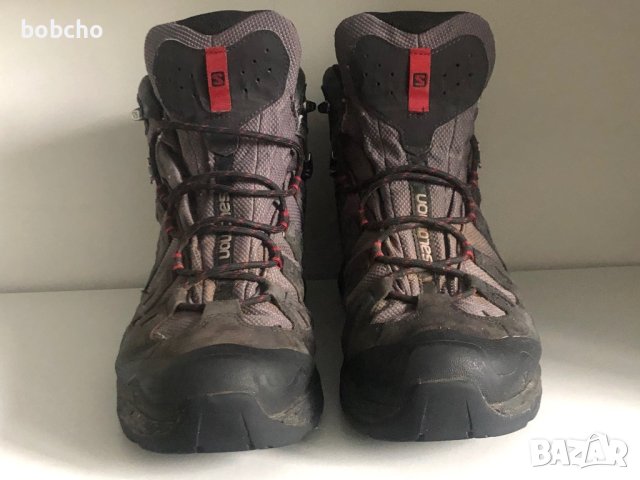 SALOMON - Quest Prime Gtx GORE-TEX 392927 27 V0 Magnet/Black/Red Dalhia, снимка 4 - Мъжки боти - 42713644