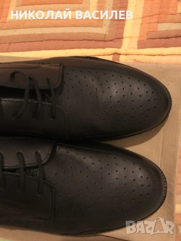 Естествена   кожа   .   Кожени  обувки  - Номер  44  с  дупки / комбинирани ., снимка 16 - Официални обувки - 54030132