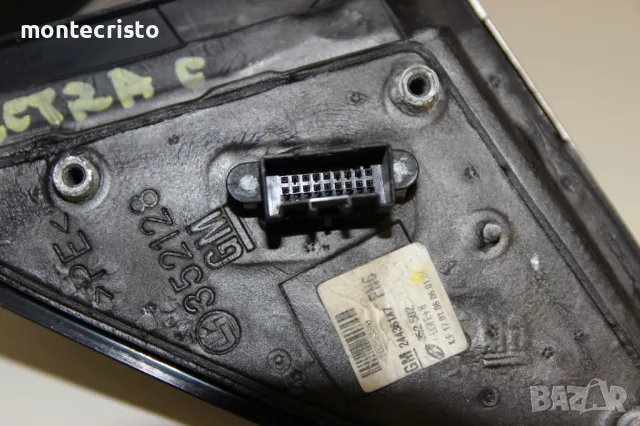 Дясно огледало Opel Vectra C (2001-2008г.) 24436147 / 5 пина Опел Вектра електрическо, снимка 6 - Части - 48064285