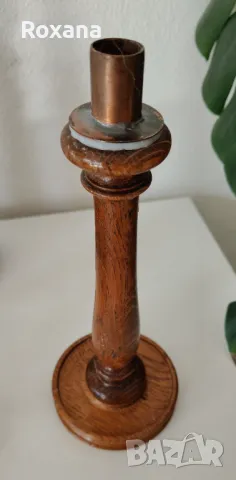 Дървени свещници, снимка 8 - Декорация за дома - 49288961