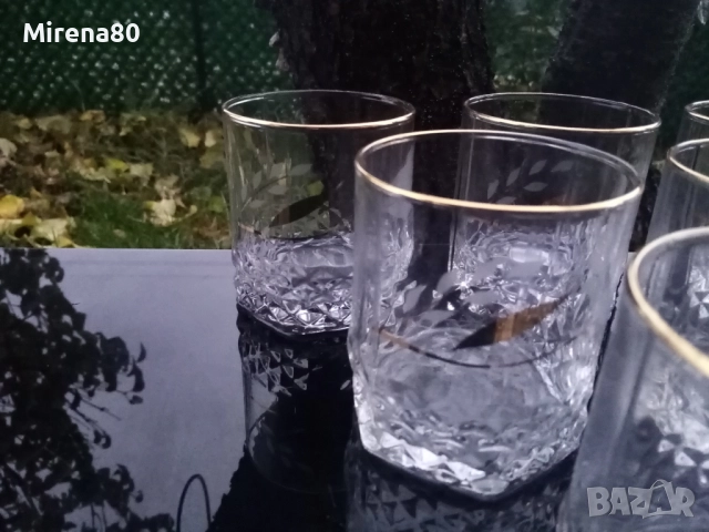 Сервиз за уиски масивно стъкло, снимка 2 - Сервизи - 52516095