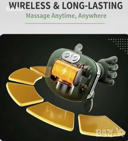 4D безжичен масажор за врат и рамене, снимка 3 - Друга електроника - 53194286
