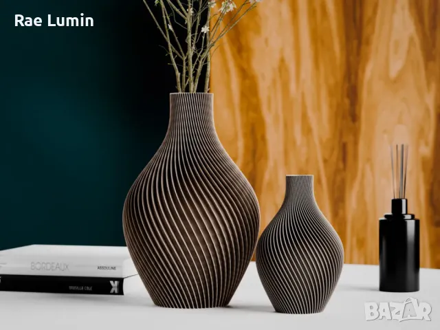 Спираловидна ваза, снимка 1