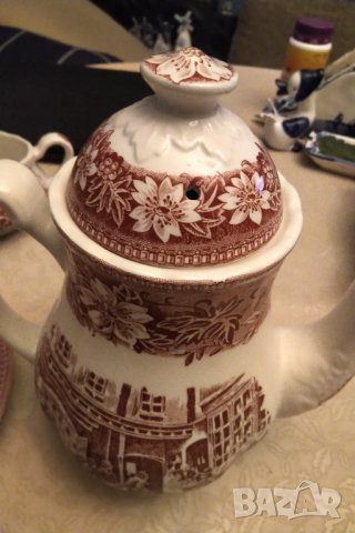 Антикварен английски порцеланов сервиз 26 части , снимка 10 - Антикварни и старинни предмети - 31641667