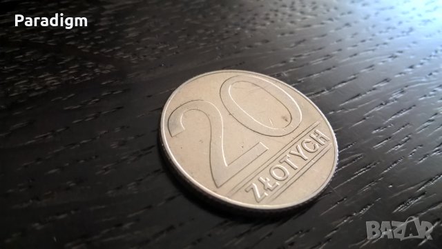 Монета - Полша - 20 злоти | 1990г.