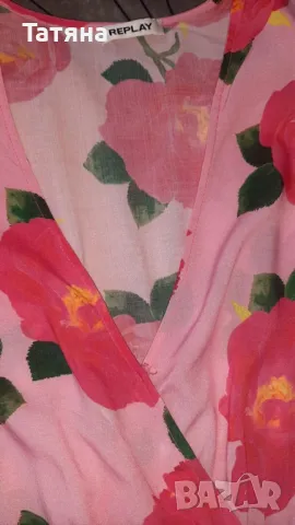  Рокля Replay на цветя, снимка 4 - Рокли - 50154088