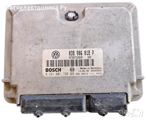 Компютър VW Golf 4 1.9TDI 1998г. 038906018P, 0281001720 
