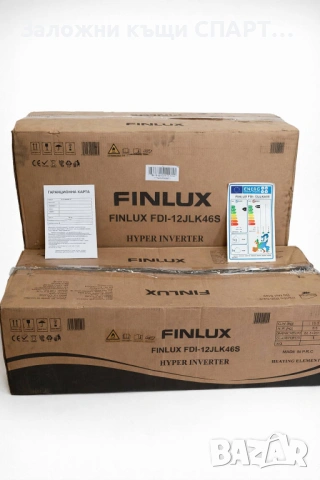  Климатик Finlux FDI-12JLK46S , снимка 5 - Климатици - 54178269