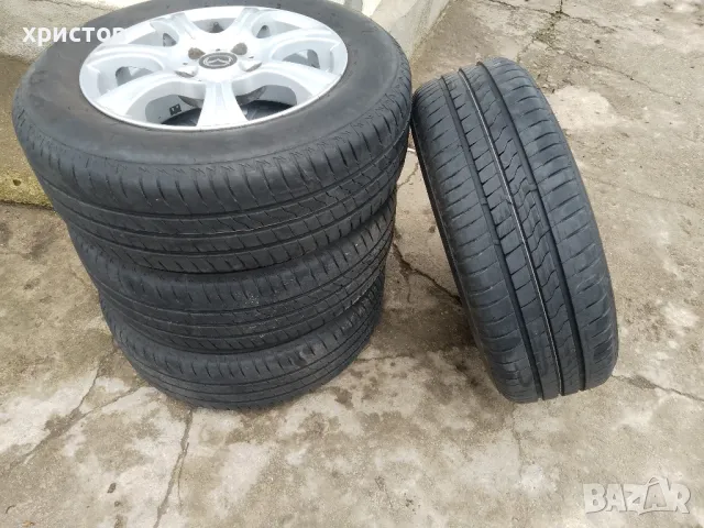 Лети джанти 15 цола Мазда, снимка 14 - Гуми и джанти - 49739398