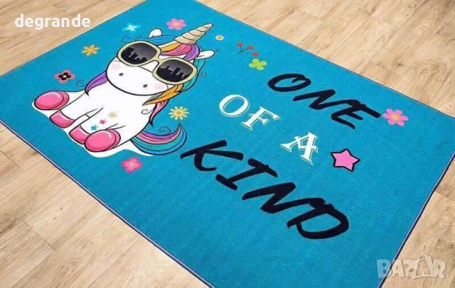 Детски килим с противоплъзгаща подложка/Пет десена/, снимка 5 - Други - 50834610