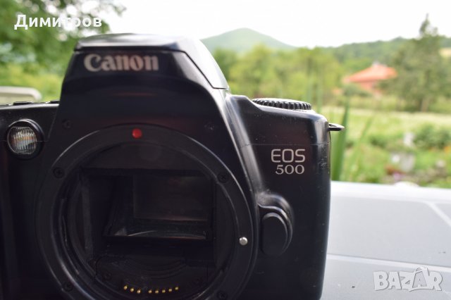 Фотоапарат Canon EOS 500 , снимка 3 - Фотоапарати - 33736203