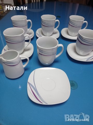 чаши за чай немски порцелан Wan Well 7910 в Чаши в гр. Ловеч - ID39561541 —  Bazar.bg
