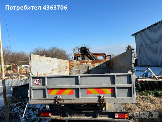 Ивеко -Кош, самосвал, с надстройки за зърно, снимка 2 - Камиони - 51878554