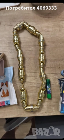 Златен ланец 185.75гр 14к , снимка 2 - Колиета, медальони, синджири - 53125775