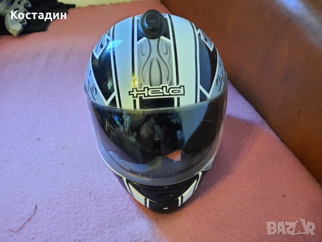 Мото каска HELD размер 59-60см. L, снимка 6 - Аксесоари и консумативи - 29425770