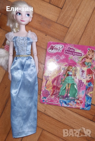 winx club fairy princess Флора фигурка, мини кукличка, нова в опаковката, снимка 6 - Кукли - 52316245