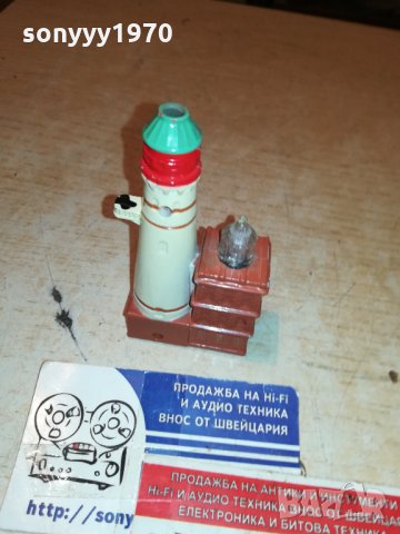 МЕТАЛНА ЗАПАЛКА-МОРСКИ ФАР ОТ ГЕРМАНИЯ 1212211954, снимка 5 - Антикварни и старинни предмети - 35117526