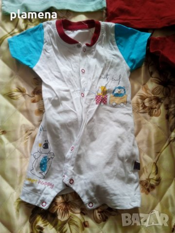 Дрехи за бебета 0-3 месеца, снимка 5 - Детски тениски и потници - 31962469
