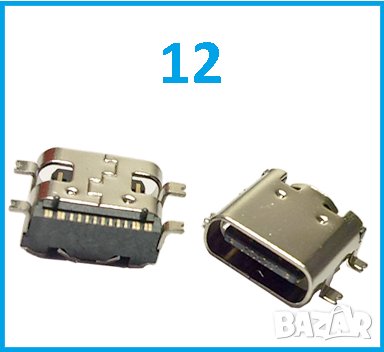 USB Type-C Female , 24р / 16р / 6p - конектор , букса, снимка 12 - Ремонт на друга електроника - 40051789