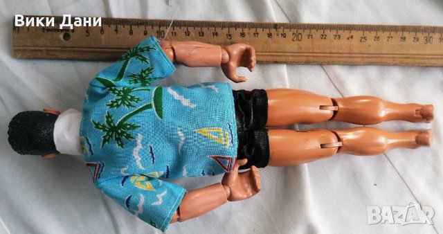 1994 подвижна мъжка кукла КЕН лятно облекло, снимка 3 - Колекции - 31925990