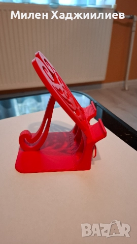 Стойка за телефон с надпис, снимка 4 - Калъфи, кейсове - 51744279