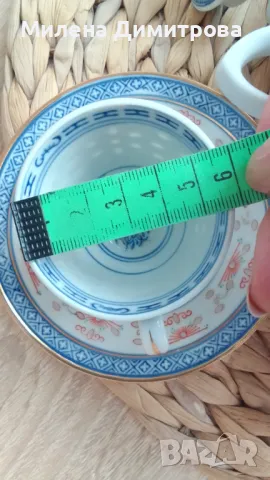 Китайски порцеланов сервиз за чай , снимка 10 - Сервизи - 49302926