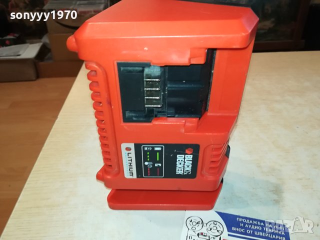 BLACK DECKER LITHIUM BATTERY CHARGER-ВНОС FRANCE 2210231723, снимка 14 - Винтоверти - 42675244