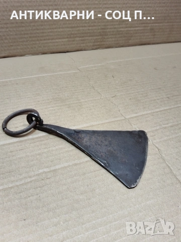 Соц Стара Ръчно Кована Огрибка. НОМЕР 1570., снимка 2 - Антикварни и старинни предмети - 53940160