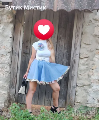 Страхотна дамска пола , снимка 3 - Поли - 55719476