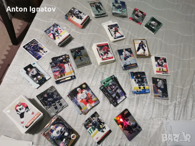 Колекционерски карти с хокеисти 1217 бр , снимка 5 - Колекции - 48004820