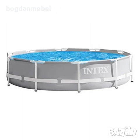 Басейн Подвижен Intex Prism Frame 4485 L (305 x 76 cm) Кръгъл, снимка 2 - Басейни и аксесоари - 50807107