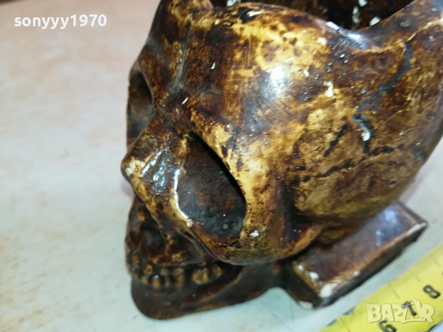 ЧЕРЕП ПЕПЕЛНИК 1503241603, снимка 12 - Антикварни и старинни предмети - 44779542