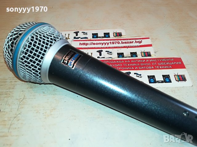 shure beta58a profi mic-без бутон 2404231018, снимка 5 - Микрофони - 40464998