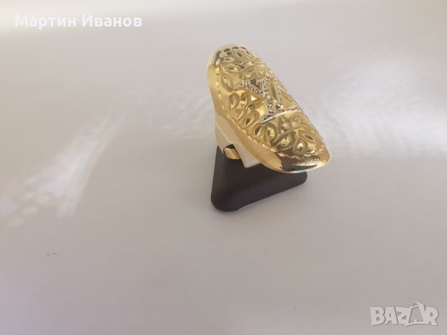 Златен пръстен без камъни 1