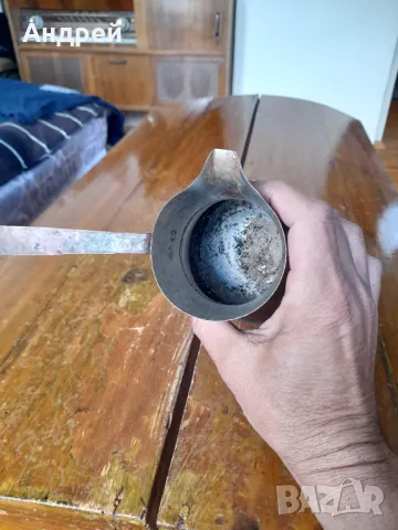Старо Бакърено Джезве #7, снимка 4 - Други ценни предмети - 50304655
