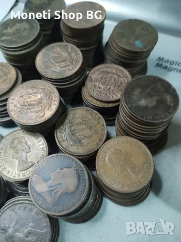 Монети от ½ Пенс- Великобритания, снимка 5 - Нумизматика и бонистика - 49027198